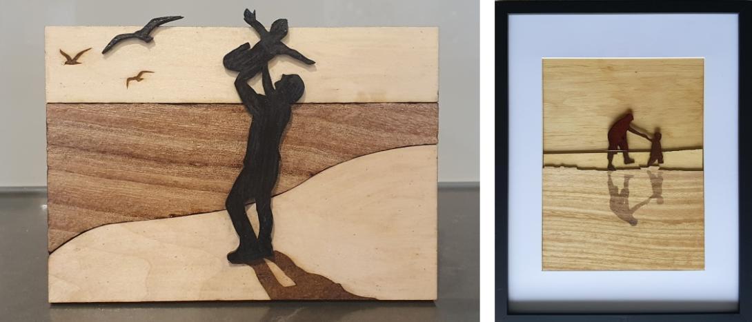 plywood art